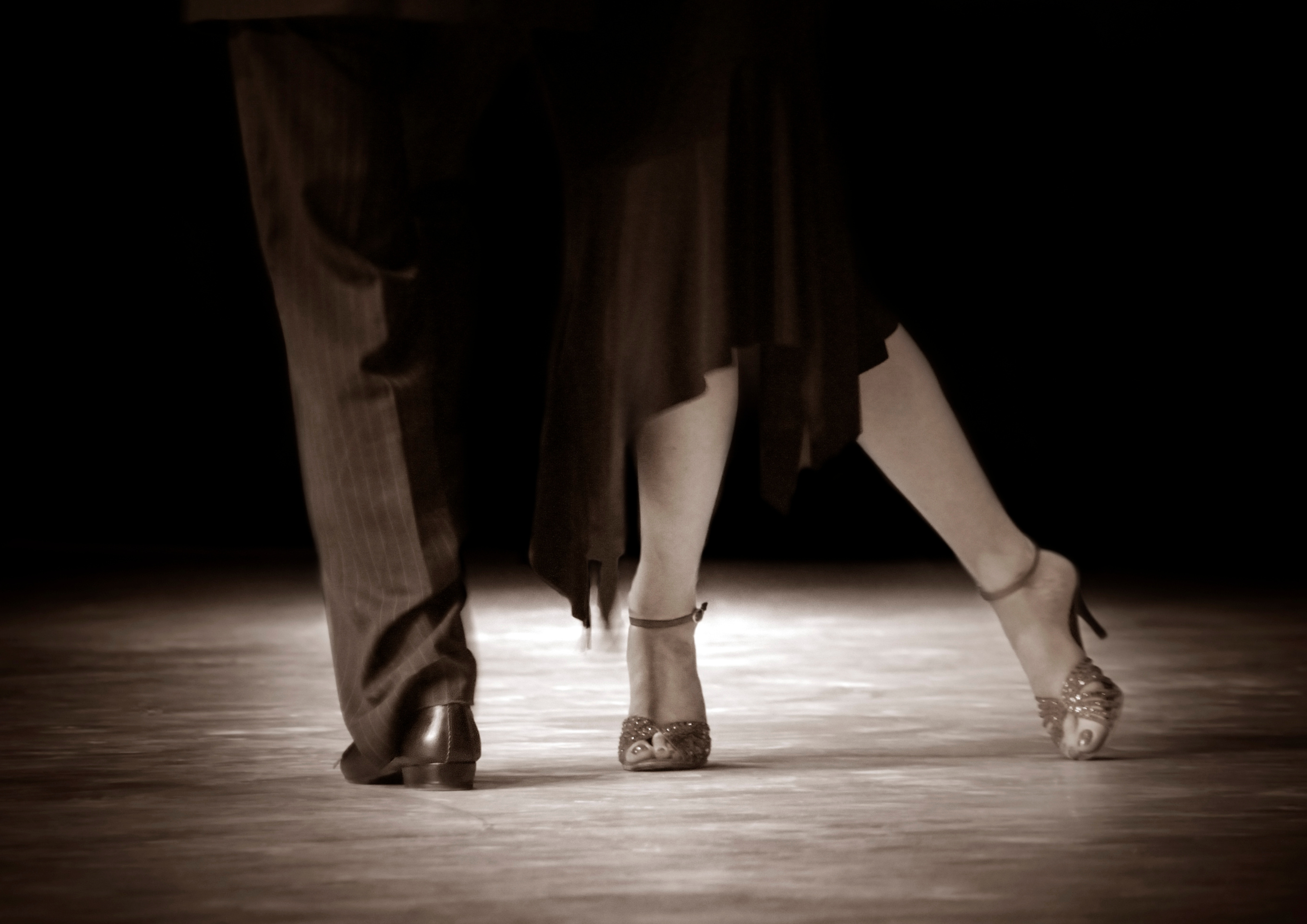 pieds de danseurs